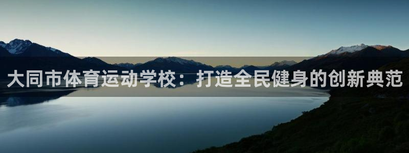 米兰体育官方正版app娱乐是那个系列的台子:大同市体育运动学